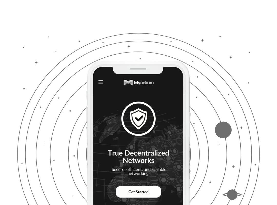 Mycelium Network Graphic